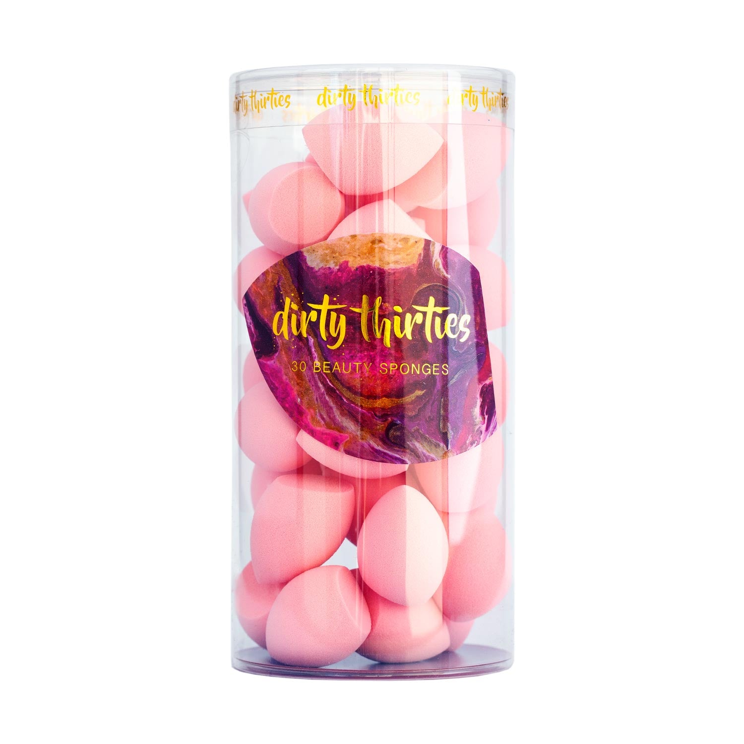 30 MINI Beauty Sponges - Light Pink