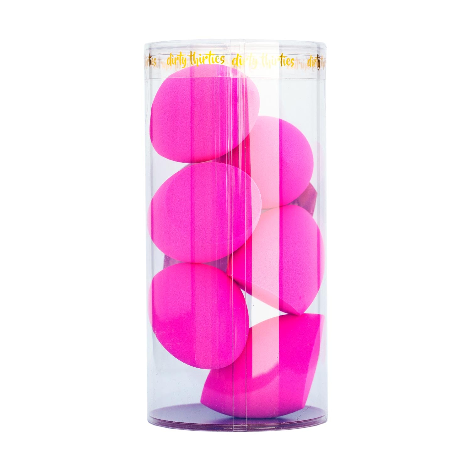 6 LG Beauty Sponges - Hot Pink