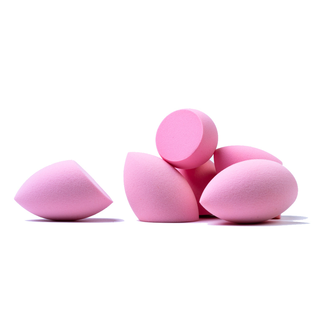 6 LG Beauty Sponges- Light Pink