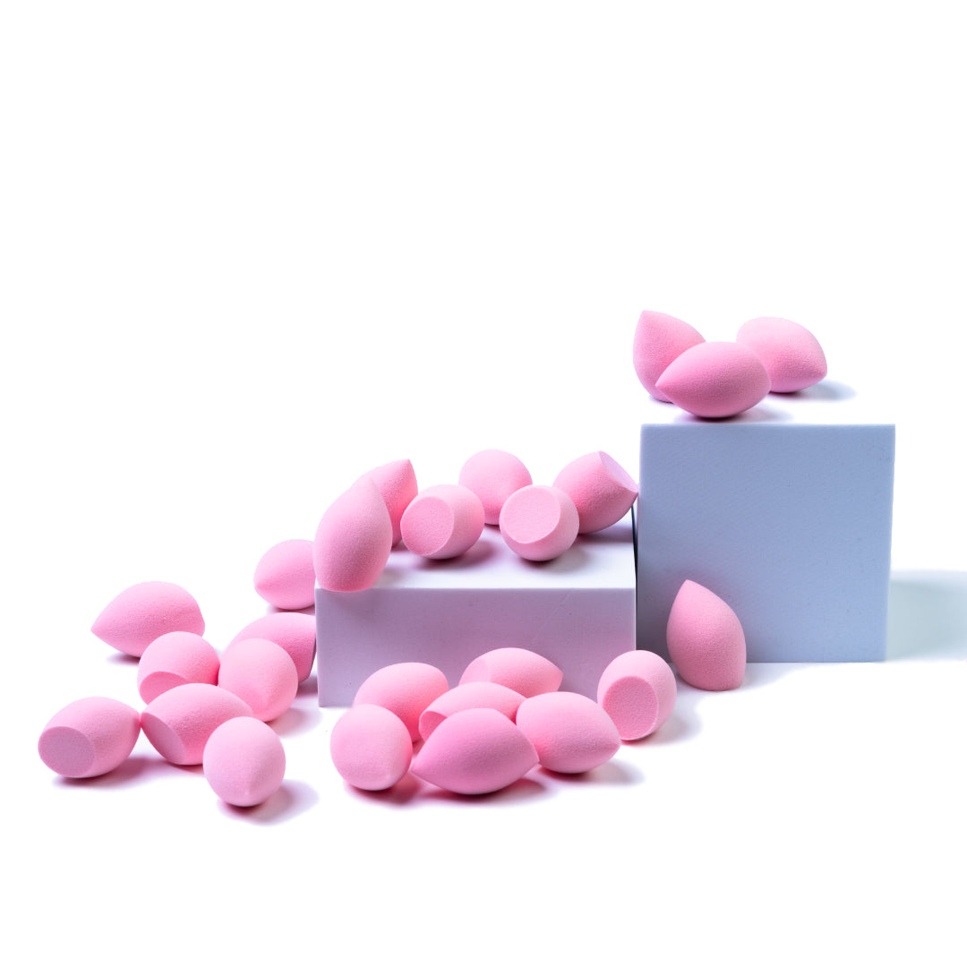 30 MINI Beauty Sponges - Light Pink