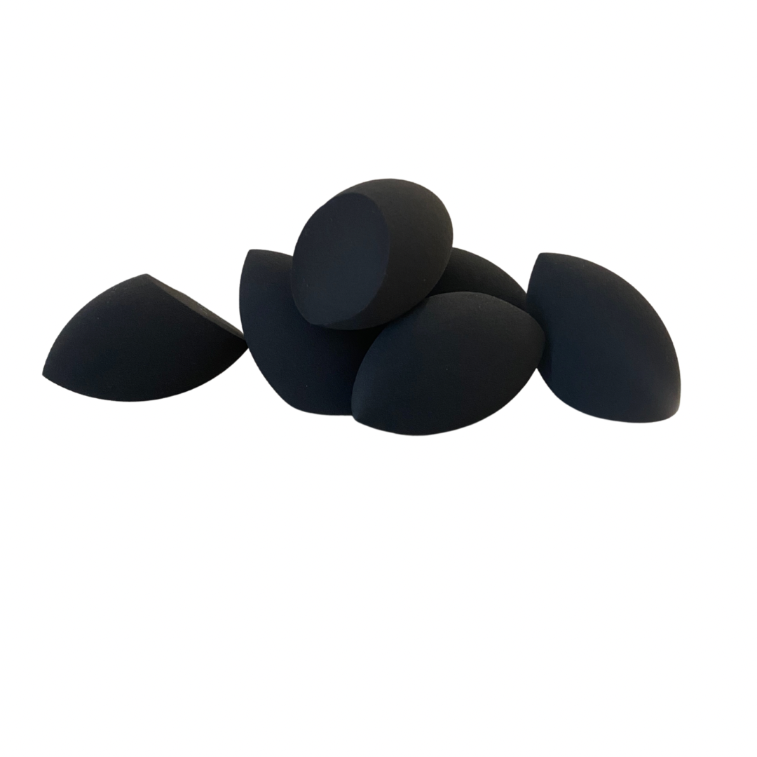 6 LG Beauty Sponges-BLACK